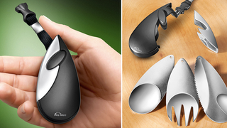 A Full Set of Keychain Cutlery Makes Picnics More Civilized